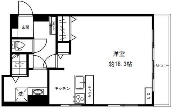 ヴィラけやきの物件間取画像